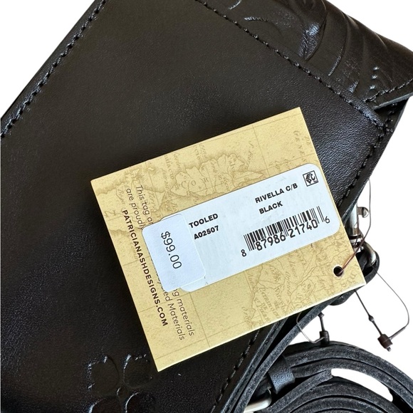 Patricia Nash Rivella Leather Crossbody Phone Case - Picture 10 of 11